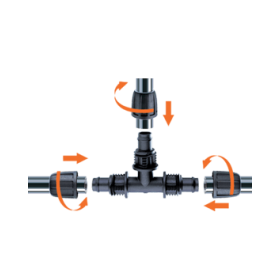 Cupla 3 capete 1/2 (13-16 mm) Cluber - 910290000