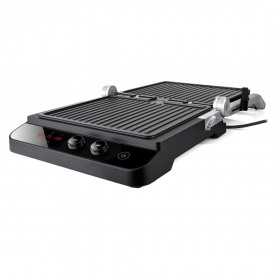 Gratar electric negru Black+Decker 2000 W
