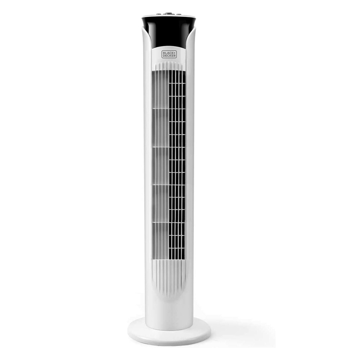 Ventilator turn alb fara telecomanda Black+Decker 81 cm 45 W Black + Decker Appliances imagine 2022 by aka-home.ro