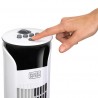 Ventilator turn alb fara telecomanda Black+Decker 81 cm 45 W 
