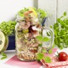 Borcan cu maner Bormioli Quattro Stagioni 415 ml 