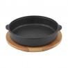 Mini-cratita rotunda cu suport Lava 14 cm 