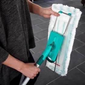 Mop plat Leifheit Profi Micro Duo cu coada telescopica 42 cm