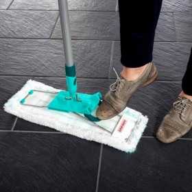 Mop plat Leifheit Profi Micro Duo cu coada telescopica 42 cm