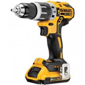 Masina de gaurit si insurubat (Bormasina) Dewalt cu percutie, DCD796D2, cu acumulator, 18 V, 2AH, 2000 rpm