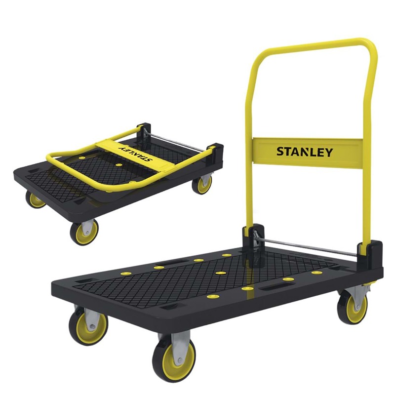 Carucior pliabil tip platforma Stanley greutate sutinuta 250Kg – SXWTC-PC509 Stanley imagine noua