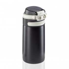 Termos inox negru Leifheit Flip 350 ml