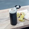 Termos inox negru Leifheit Flip 350 ml 