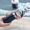 Termos inox negru Leifheit Flip 350 ml 