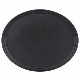 Tava ovala neagra Cambro Camtread 68.5 x 56 cm
