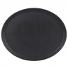 Tava ovala neagra Cambro Camtread 68.5 x 56 cm 