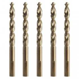 Set 5 Burghie DeWalt DT4944 Industrial Cobalt HSS-E Extreme Ø10.5mm x 133mm