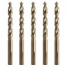 Set 5 Burghie DeWalt DT4944 Industrial Cobalt HSS-E Extreme Ø10.5mm x 133mm