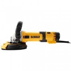 Polizor unghiular DeWALT cu turatie reglabila DWE4257KT profesional 1500W Ø125mm set pentru  suprafete