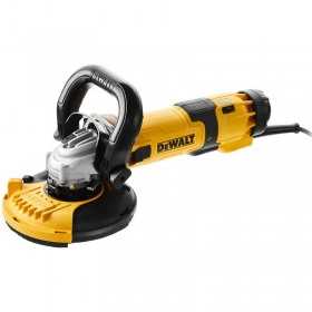 Polizor unghiular DeWALT cu turatie reglabila DWE4257KT profesional 1500W Ø125mm set pentru  suprafete