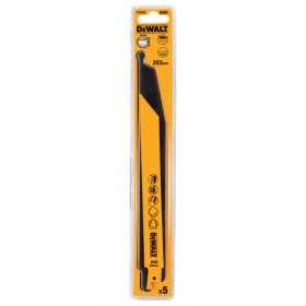 Set 5 lame fierastrau orizontal DeWALT DT2353 metale feroase si neferoase 3-8mm
