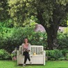Banca depozitare gradina, Polipropilena, Keter, Patio, Alb