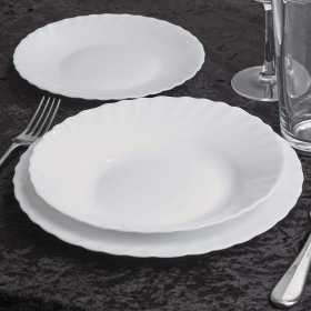 Farfurie adanca opal Bormioli Prima 23 cm