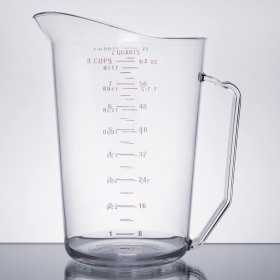 Cana gradata policarbonat Cambro Camwear 2 L