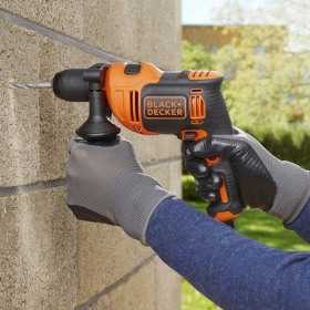 Masina gaurit, cu percutie, Black and Decker, BEH550, cu fir, 220V, 2800 rpm