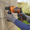 Masina gaurit, cu percutie, Black and Decker, BEH550, cu fir, 220V, 2800 rpm
