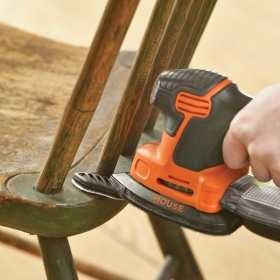Slefuitor Black+Decker KA2500K Mouse 120W cutie si 9 accesorii