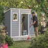 Casuta de gradina, Keter, Gri, 6x4, colectie Manor, ventilatie Ventilatie, Composit rasini, 45.8, Manor