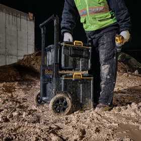 Cutie de depozitare DeWALT DWST83295-1 cu roti TOUGHSYSTEM 2.0
