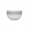 Bol fructe portelan Ionia Apeiron beige 12.5 cm 