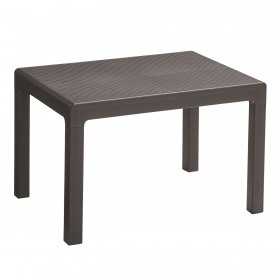 Set masa si scaune gradina, polipropilena, Keter Emily, pentru exterior, cu 2 scaune, culoare graphite, rezistent la raze UV si intemperii
