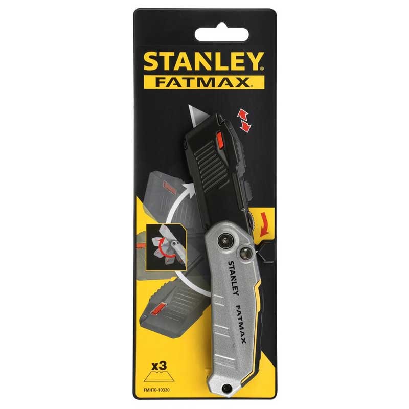 Cutter pliabil Stanley Fatmax FMHT0-10320 cu arc si 3 rezerve yalco.ro