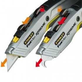 Cutter Stanley Fatmax 0-10-789 2 in 1 cu lame retractabile 180 mm