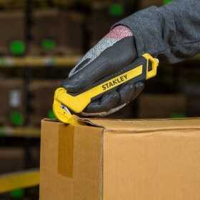 Cutter Stanley STHT10356-0 de siguranta pentru carton simplu/dublu