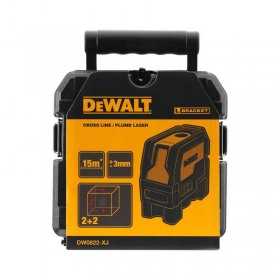 Nivela LASER DeWALT DW0822 linie in cruce cu fir cu plumb