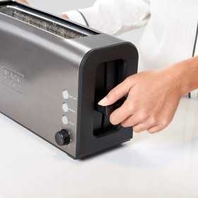 Prajitor de paine inox 7 trepte Black+Decker 1000 W
