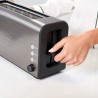 Prajitor de paine inox 7 trepte Black+Decker 1000 W 