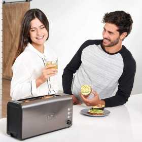 Prajitor de paine inox 7 trepte Black+Decker 1000 W