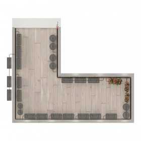 Kit irigatii pentru terasa Claber - 907720000