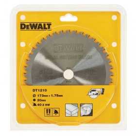 Disc DeWalt DT1210 173x20mm 40Z Lemn