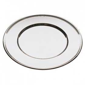 Platou servire rotund inox APS 33 cm