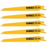 Set 5 lame fierastrau orizontal DeWALT DT2359 cobalt pentru lemn