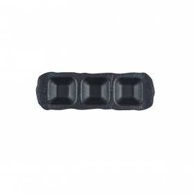 Bol portelan cu trei compartimente Bonna Shade 30 cm