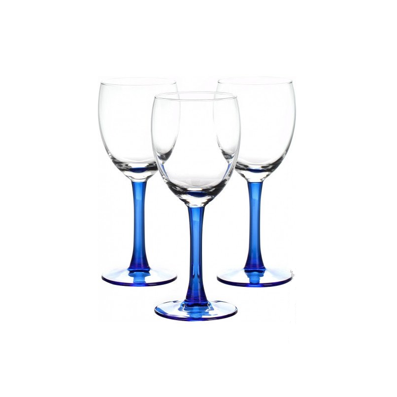 Set 3 pahare vin alb Libbey Clarity Indigo 190 ml image6