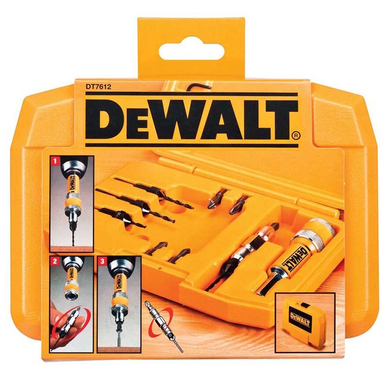 Poze Set 12 accesorii DeWALT DT7612 insurubare/gaurire