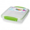 Cutie alimente din plastic pentru sandwich Sistema To Go 450 ml 