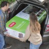 Casuta de gradina, Keter, Gri, 4x6, colectie Darwin, cu usa dubla, cu podea, cu ventilatie, cu ranforsare metalica Sistem de inchidere, Ventilatie, Evotech, Darwin
