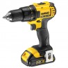 Masina de gaurit si insurubat, cu percutie, DeWALT, DCD780C2, cu acumulator, 18 V, 1.5AH, 0-600 / 2.000 rpm