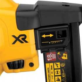 Pistol de batut cuie DeWALT DCN681D2, Brushless, Cap 18 Ga, 18 V, Li-Ion, 2.0Ah