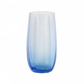 Set 3 pahare albastru long drink Pasabahce Linka 550 ml