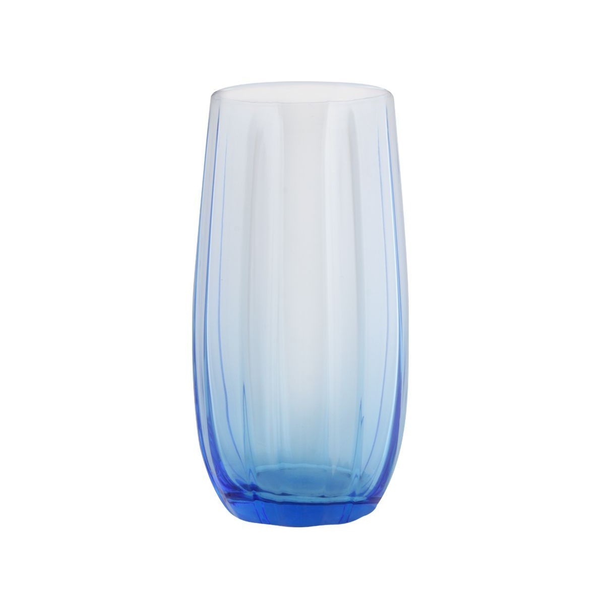 Set 3 pahare albastru long drink Pasabahce Linka 550 ml 550